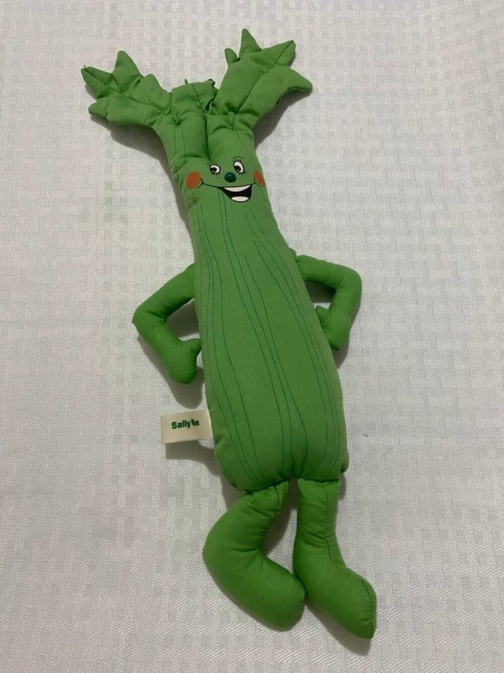 Vintage 1984 Hallmark Sally Ree Green Plush Doll 18”